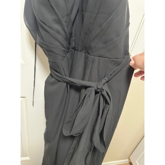 JJ's House halter pant jumpsuit wide leg with pockets Size 16W - Picture 6 of 10